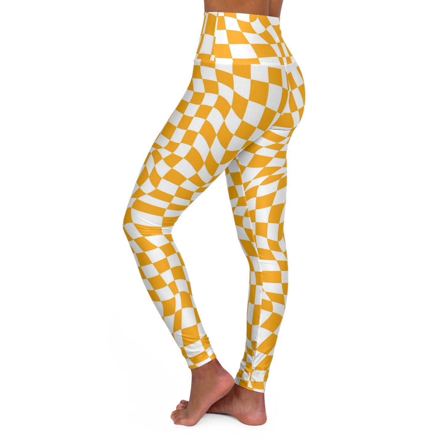 High Waisted Yoga Leggings (AOP)