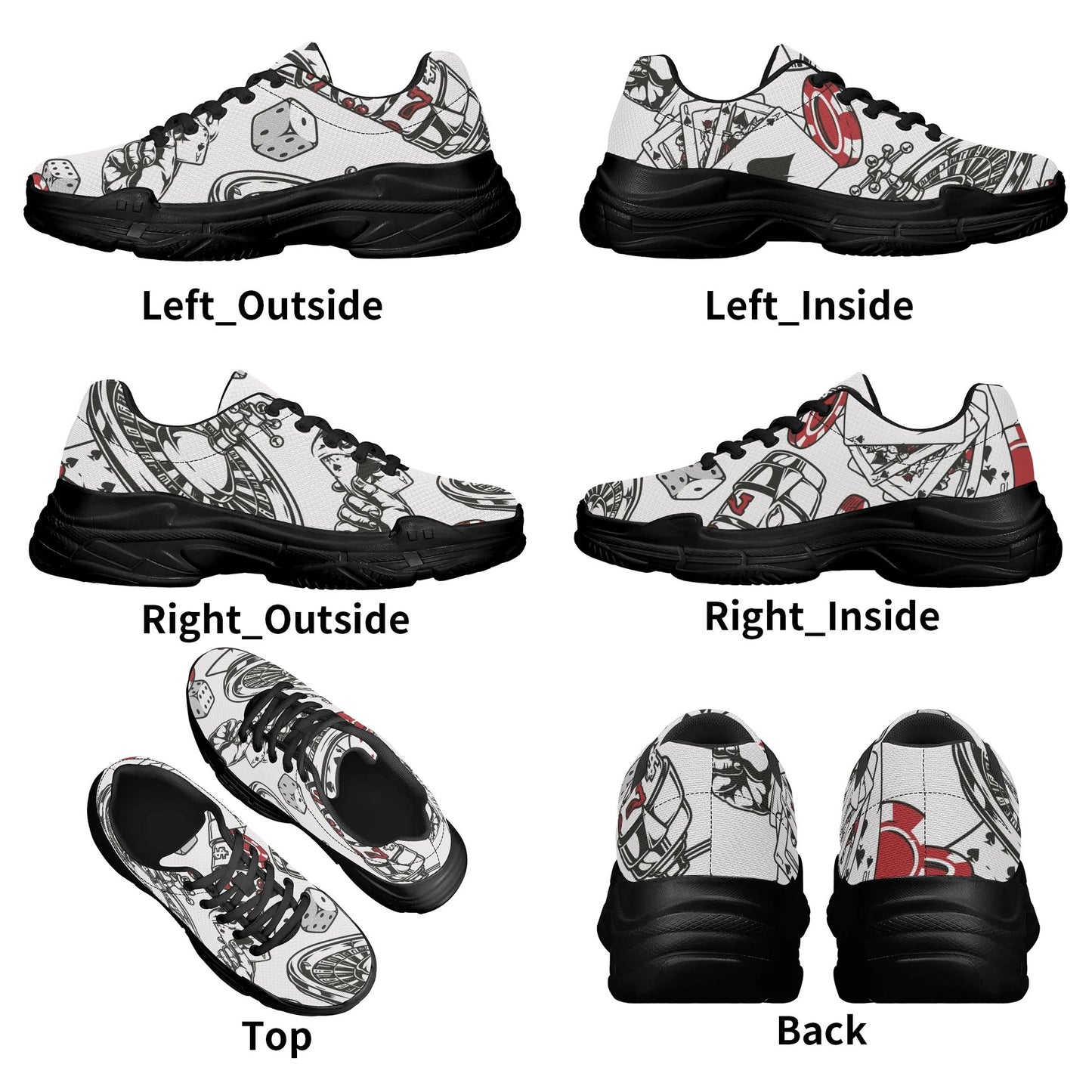 Mens MD Chunky Sneakers