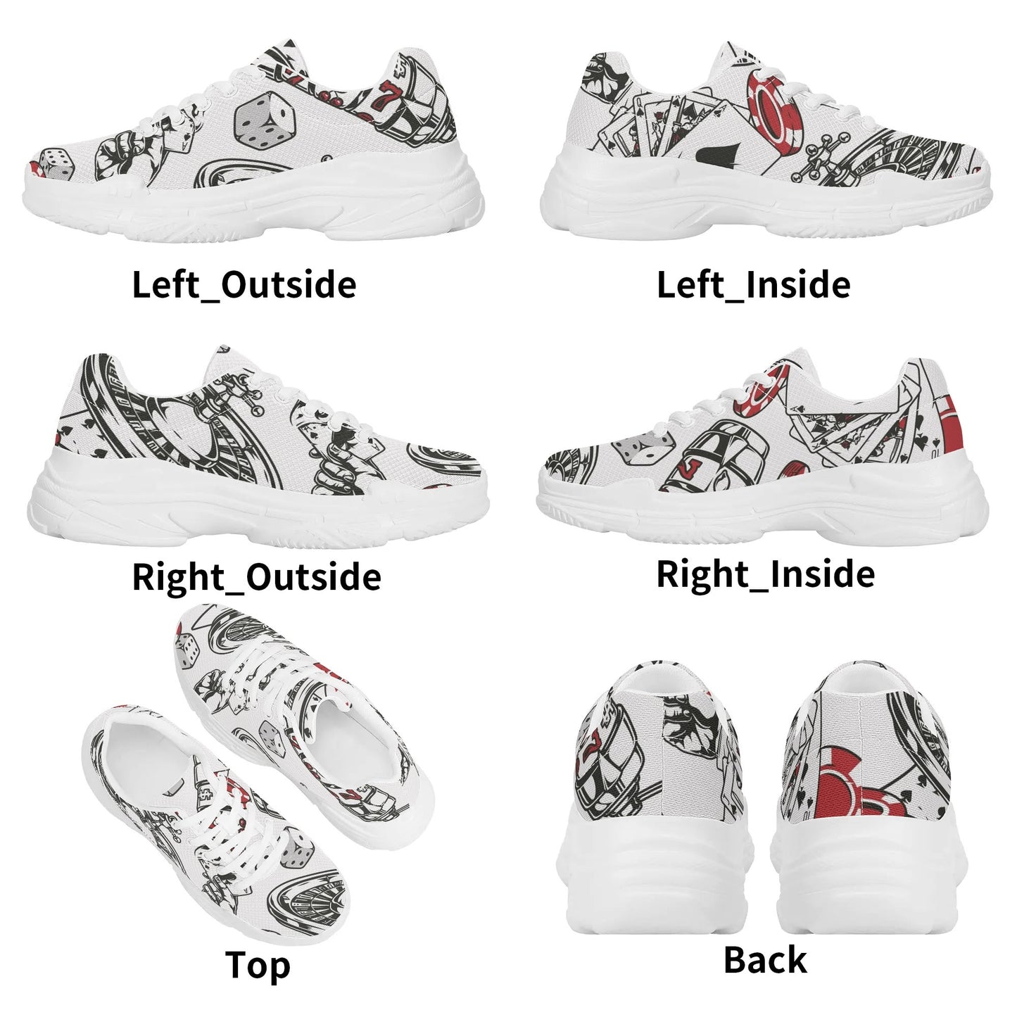 Mens MD Chunky Sneakers