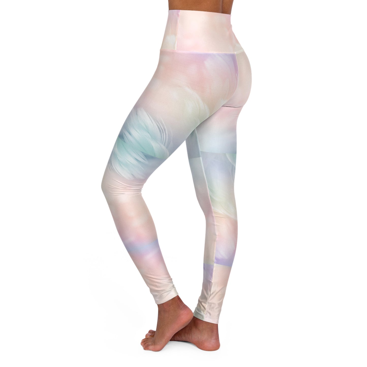 High Waisted Yoga Leggings (AOP)