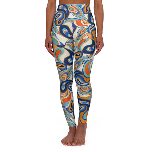 High Waisted Yoga Leggings (AOP)