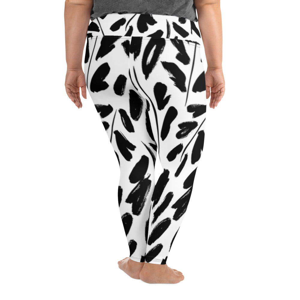 All-Over Print Plus Size Leggings