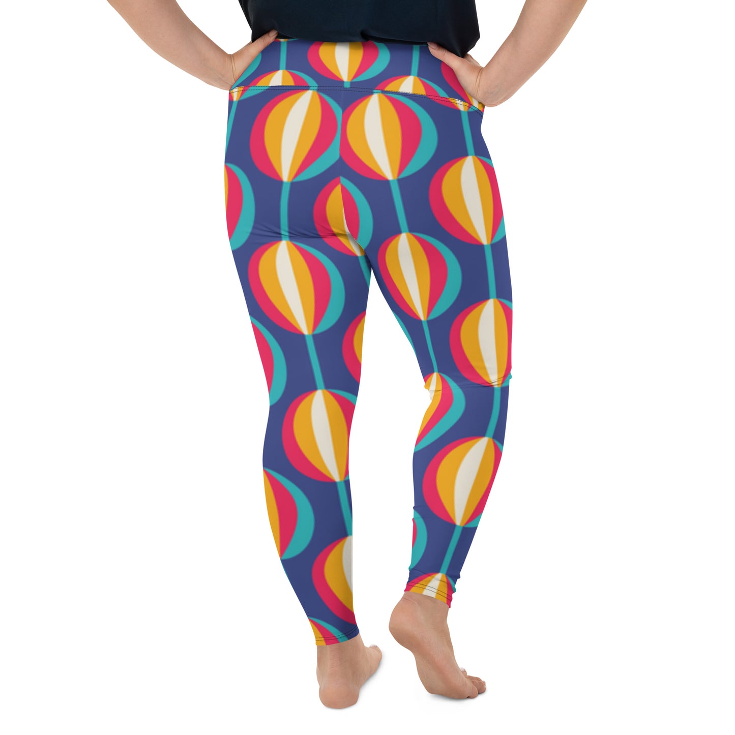 All-Over Print Plus Size Leggings