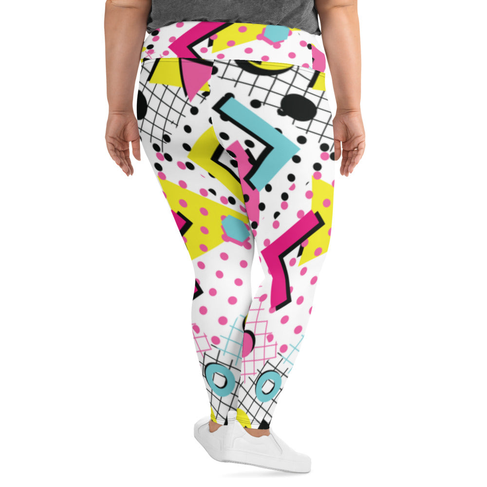 All-Over Print Plus Size Leggings