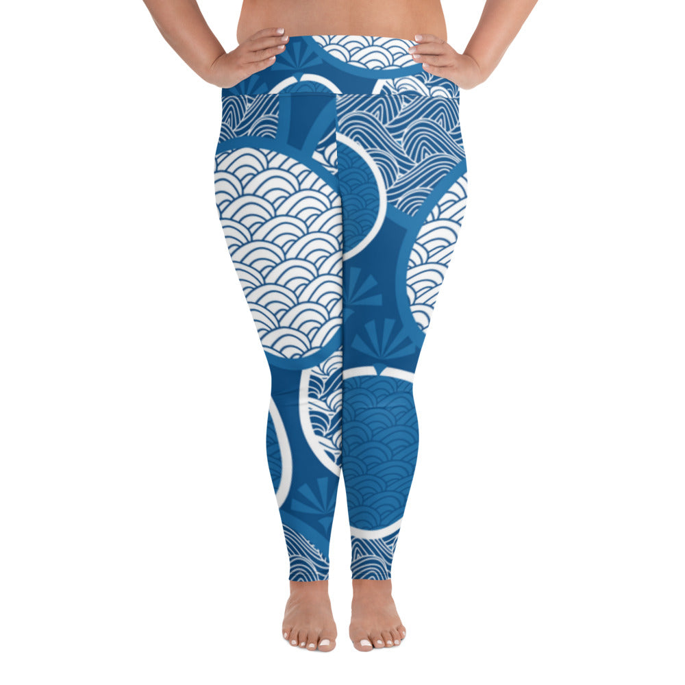 All-Over Print Plus Size Leggings