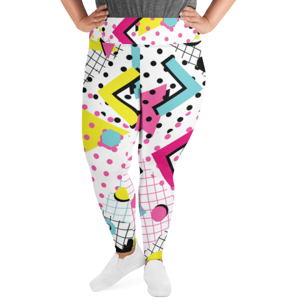 All-Over Print Plus Size Leggings