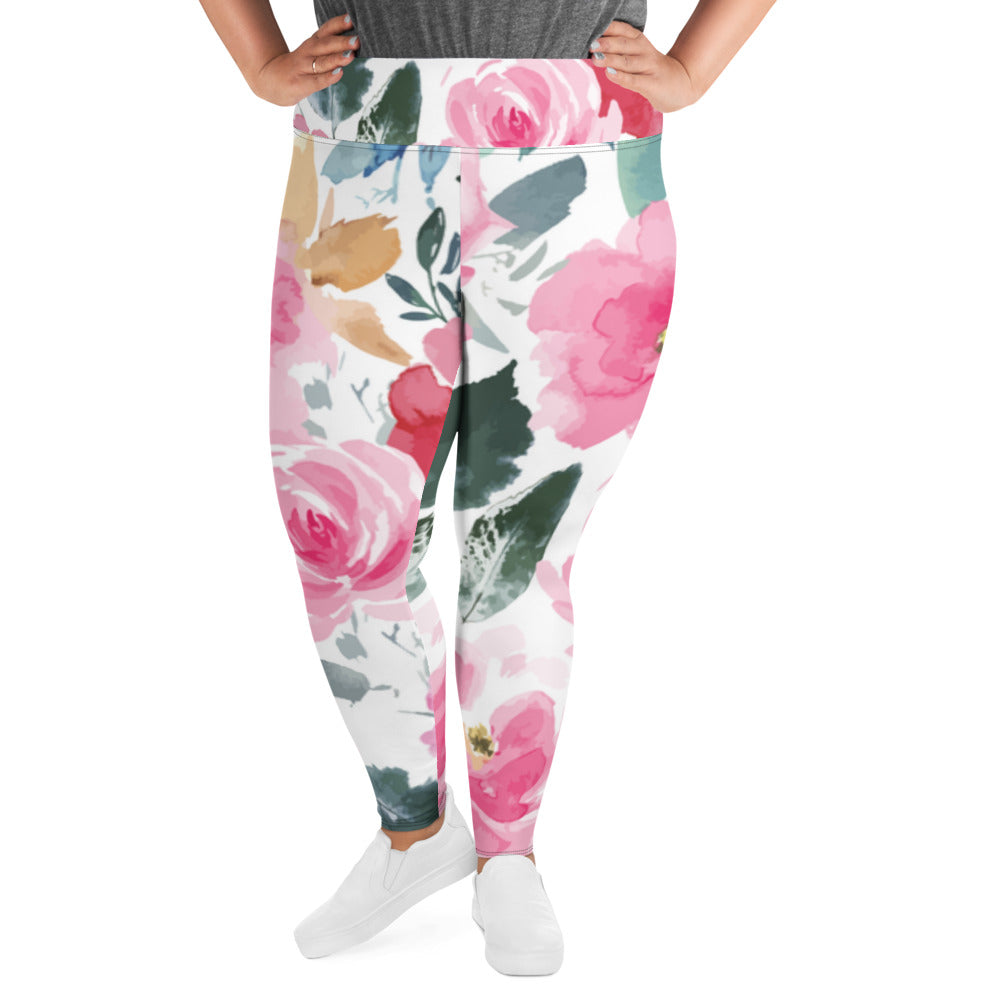 All-Over Print Plus Size Leggings