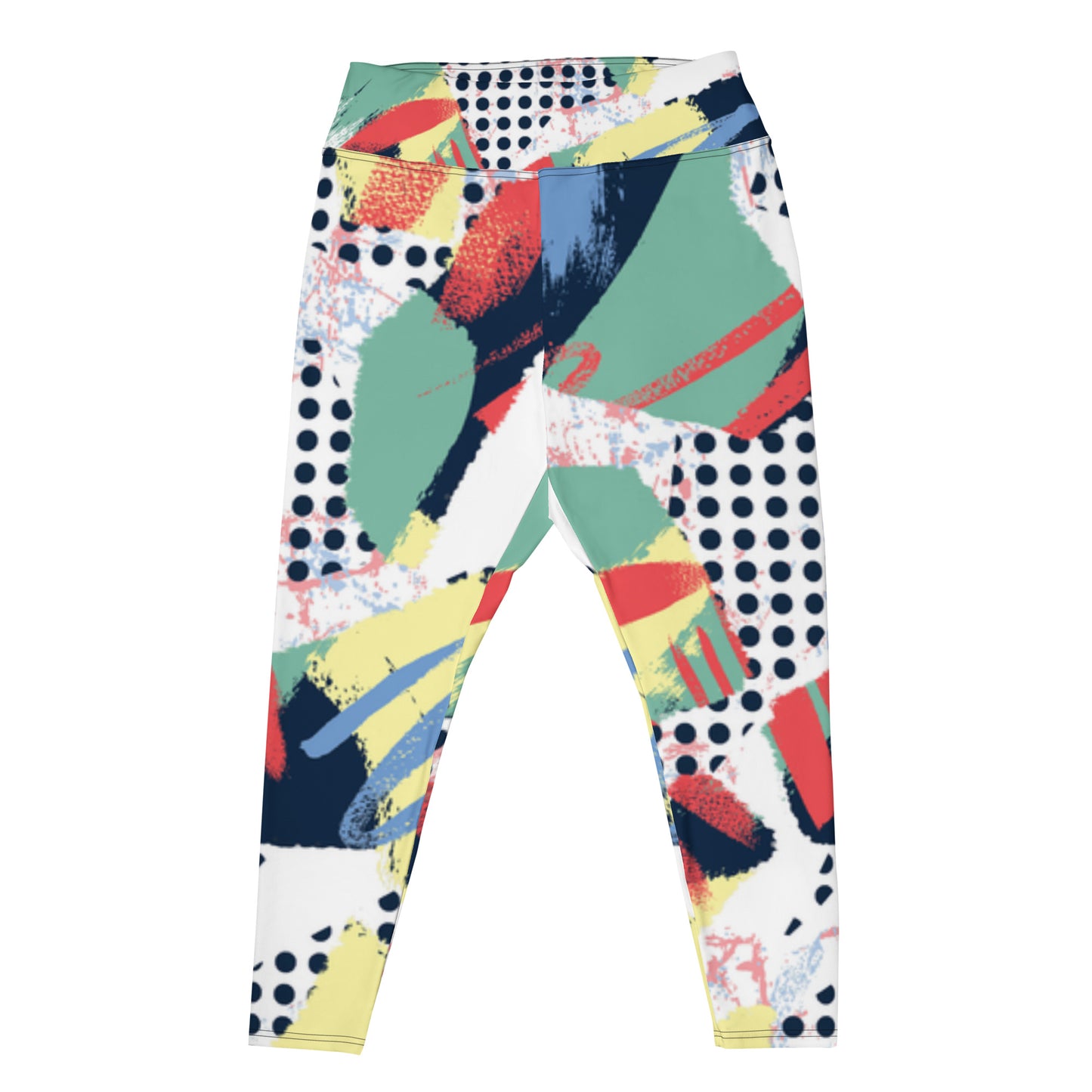 All-Over Print Plus Size Leggings
