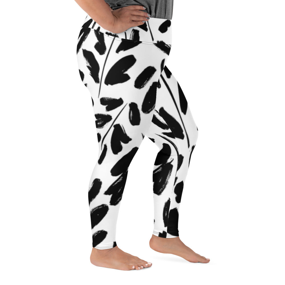 All-Over Print Plus Size Leggings