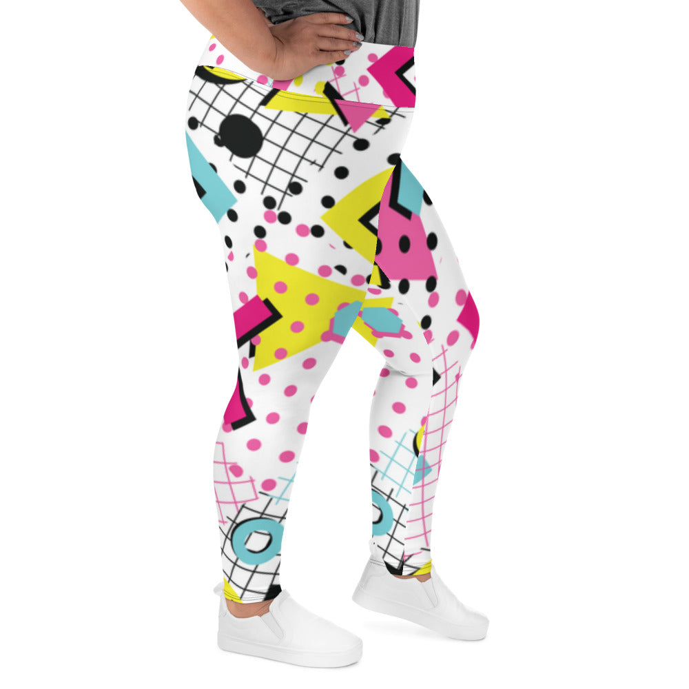 All-Over Print Plus Size Leggings
