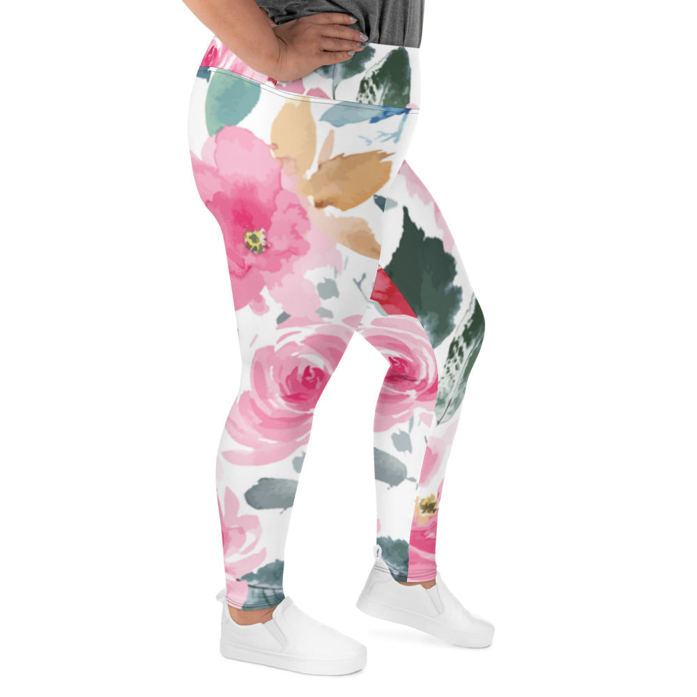All-Over Print Plus Size Leggings