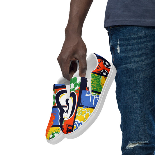 Men’s slip-on canvas shoes