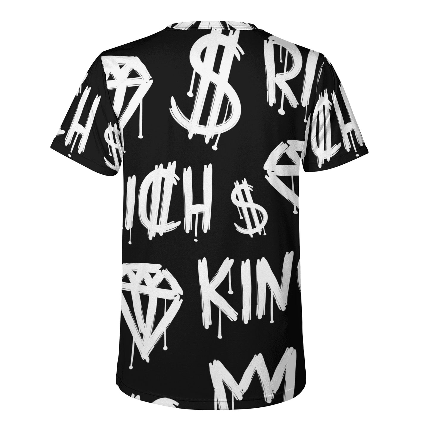 New Mens All Over Print T-shirt