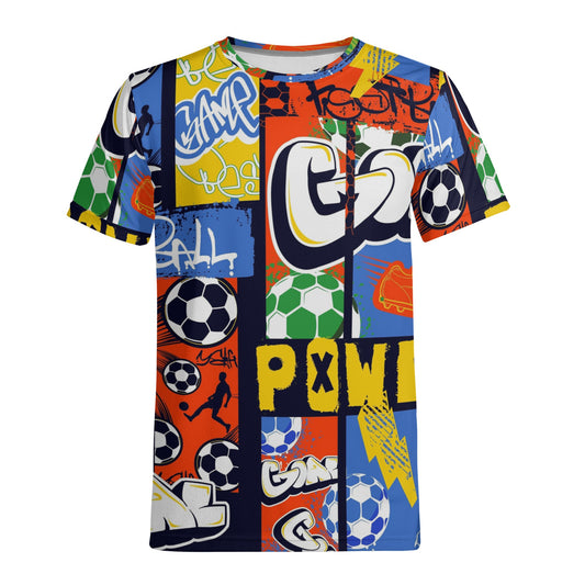 New Mens All Over Print T-shirt